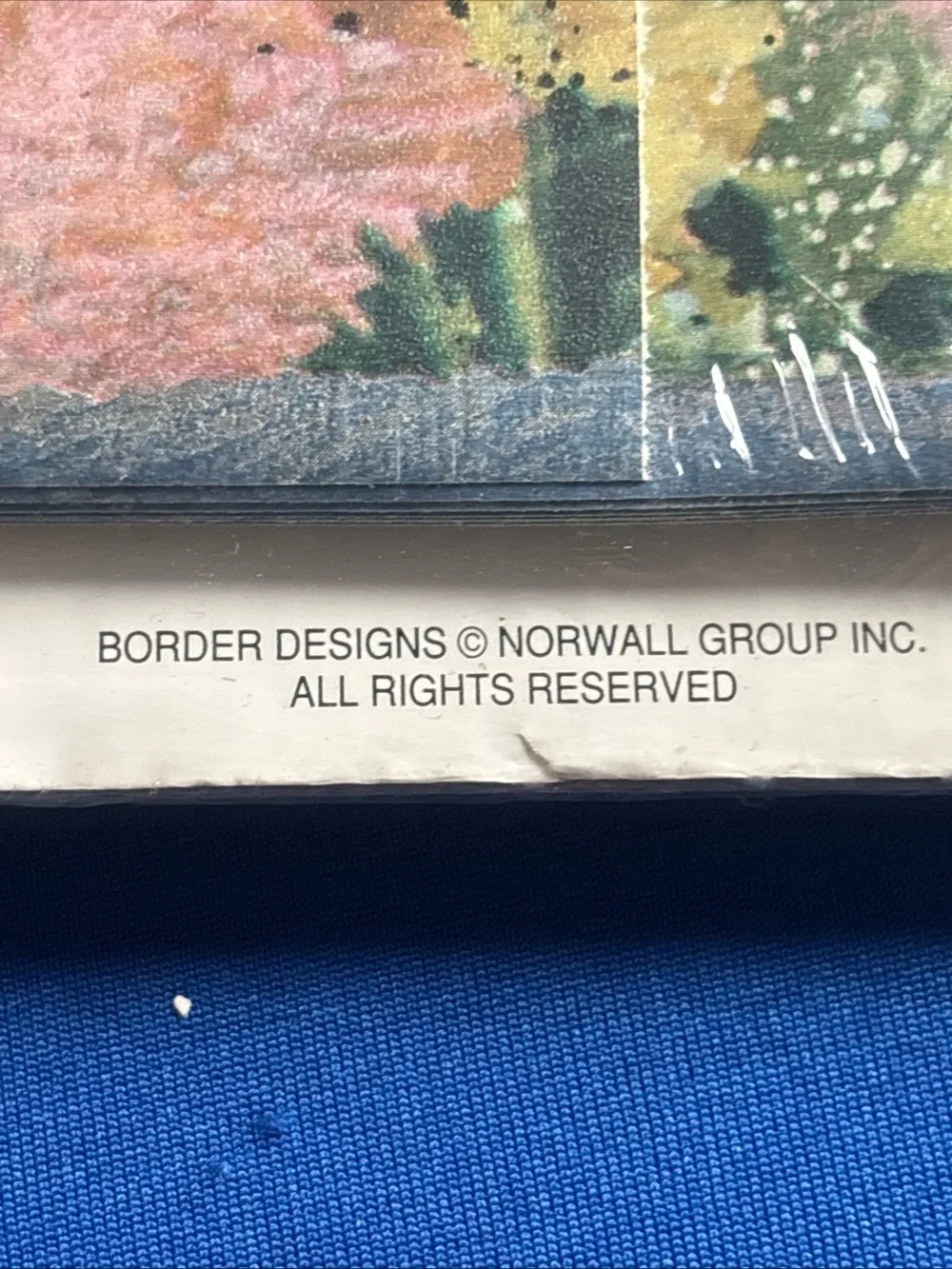 Norwall Group Inc. `mailbox ' Lot#5A 5 yds Wallpaper Boarder 2001 New VTG